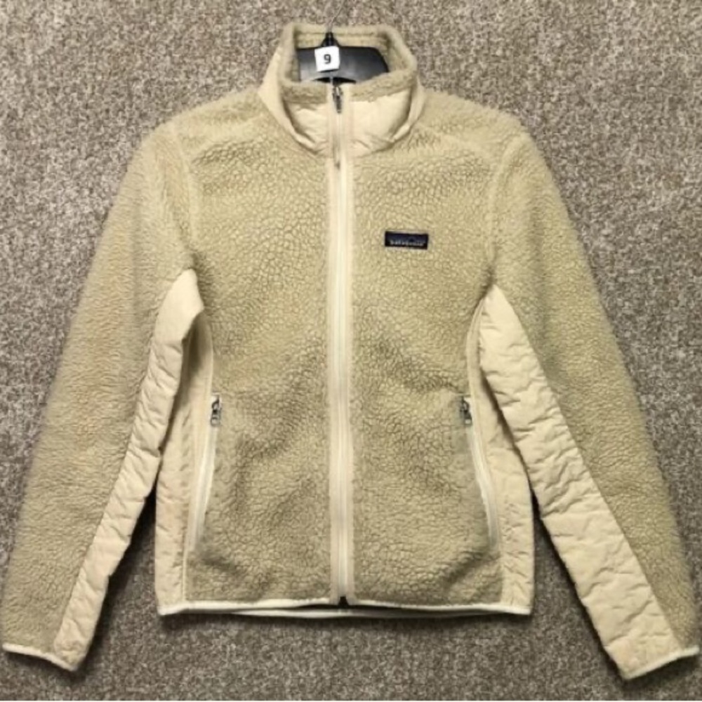 Patagonia Retro X Jacket Womens Size Small Deep Pile Fleece Quilted Side